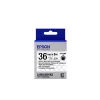 Epson Κασέτα ετικετών Διαφανής LK-7TBN Μαύρο/Διαφανές 36 mm (9 m)