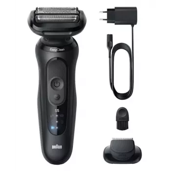 Ξυριστική μηχανή Braun Series 5 52-N1200S Μαύρο Μπαταρία ιόντων λιθίου