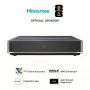 Προβολέας HISENSE PT1 3D Smart-TV, native 16:9, Wi‑Fi & Ethernet, HDR (HLG), HDMI 2.0/2.1, μαύρο