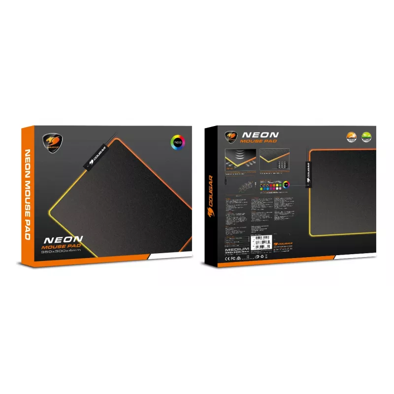 COUGAR Gaming mousepad NEON, ARGB, 350x300