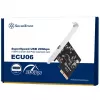 Silverstone ECU06 Εσωτερικός προσαρμογέας USB 3.2 Gen 2 PCIe Low-Profile