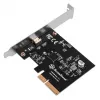 Silverstone ECU06 Εσωτερικός προσαρμογέας USB 3.2 Gen 2 PCIe Low-Profile