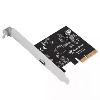 Silverstone ECU06 Εσωτερικός προσαρμογέας USB 3.2 Gen 2 PCIe Low-Profile