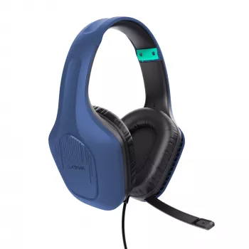 Trust GXT 415B Zirox Ακουστικά Ενσύρματα Head-band Gaming Μπλε