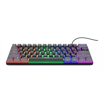 Trust GXT 867 Acira Πληκτρολόγιο Gaming USB QWERTY US-Αγγλικά Μαύρο