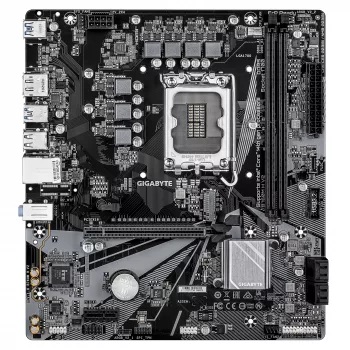 GIGABYTE B760M H V2 μητρική πλακέτα – Υποστηρίζει επεξεργαστές Intel Core 14ης γενιάς, 5+1+1 φάσεις Digital-VRM, έως 8000 MHz DDR5 (O.C.), 1x PCIe 4.0 M.2, 1GbE LAN, USB 3.2 Gen1