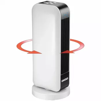 Unold 86430 ηλεκτρικό θερμαντικό σώμα εσωτερικού χώρου μαύρο, λευκό 2000 W ανεμιστήρας ηλεκτρικό θερμαντικό σώμα