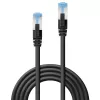 Lindy 1,5m Καλώδιο δικτύου CAT6a S/FTP LS0H Snagless Gigabit, Μαύρο