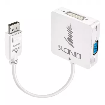 Lindy DisplayPort 1.2 σε HDMI 1.4, DVI και VGA ενεργός μετατροπέας