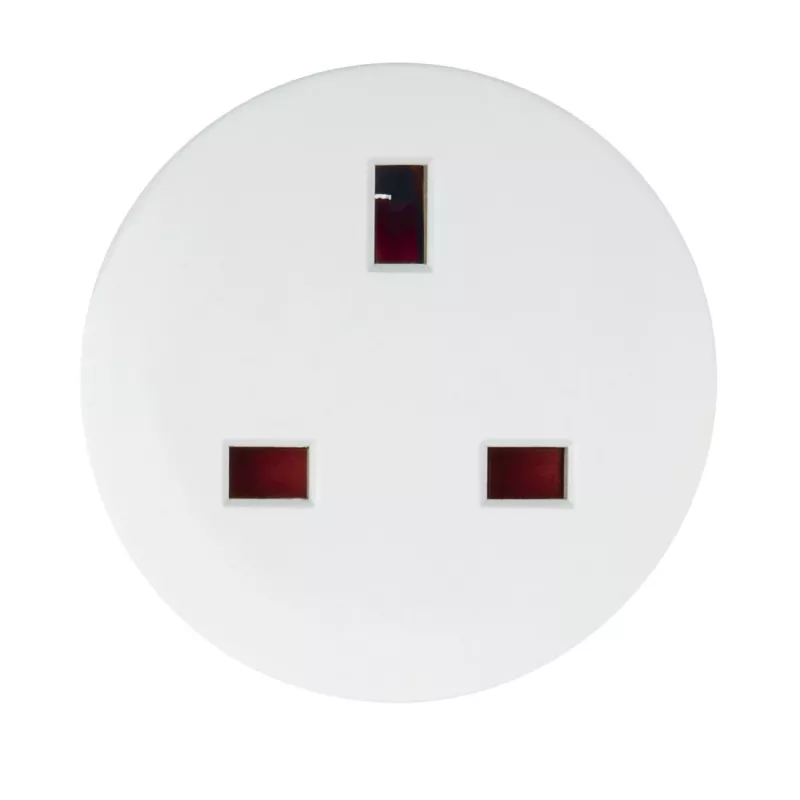 Hama 00223452 Μετασχηματιστής ταξιδιού Type F Type G (UK) Λευκό