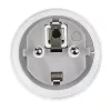 Hama 00223452 Μετασχηματιστής ταξιδιού Type F Type G (UK) Λευκό
