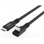 Καλώδιο USB-C σε USB-C MicroConnect MC-USB3.2CC1-FA — USB 3.2 Gen 2x2, 1 m, Μαύρο