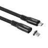 Καλώδιο USB4 Gen 3x2 USB-C σε USB-C MicroConnect MC-LS-USB4CC0.15, 0,15 m, μαύρο