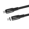 Καλώδιο USB4 Gen 3x2 USB-C σε USB-C MicroConnect MC-LS-USB4CC0.15, 0,15 m, μαύρο