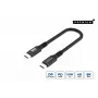 Microconnect USB4CC015 Καλώδιο USB USB4 Gen 3x2 0,15 m USB-C Μαύρο