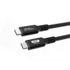 Microconnect USB4CC015-240W Καλώδιο USB USB4 Gen 3x2 0,15 m USB C Μαύρο