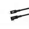 Καλώδιο USB-C σε USB-C MicroConnect USB3.2CC015-A, USB 3.2 Gen 2x2, 20 Gbit/s, 0,15 m, μαύρο