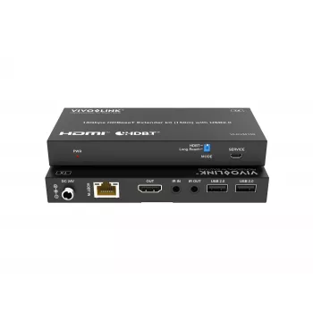 KVM-Kit VivoLink VLKVM150 Επεκτατής KVM HDBaseT 18Gbps, εμβέλεια έως 150 m