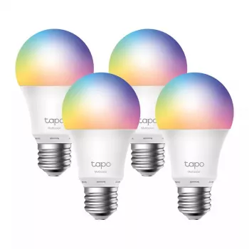TP-Link Tapo Smart Wi-Fi Λαμπτήρας, Multicolor, 4-Pack