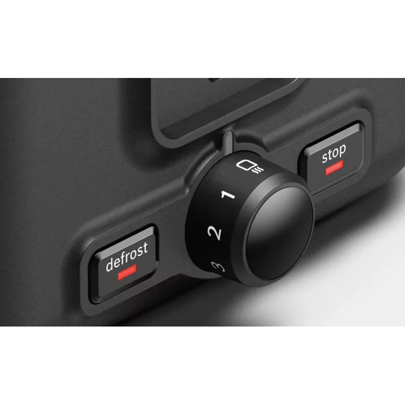 Bosch TAT3P423 Τοστιέρα 2 φέτες 970 W μαύρη