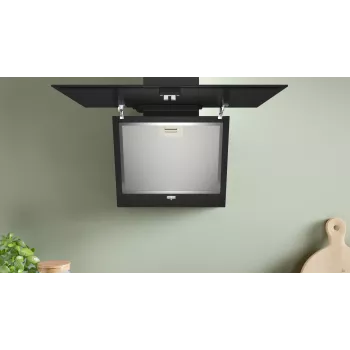 Bosch Serie 2 DWK65DK60 Απορροφητήρας τοίχου μαύρος 430 m³/h