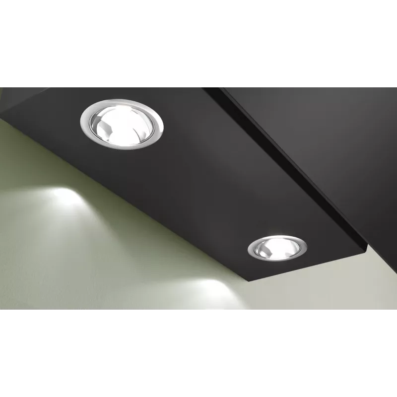Bosch Serie 2 DWK65DK60 Απορροφητήρας τοίχου μαύρος 430 m³/h