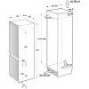 Gorenje NRKI517E41 Εντοιχιζόμενο ψυγείο 252 L Λευκό
