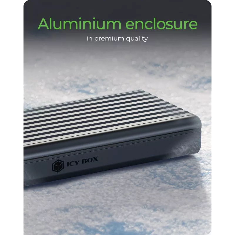 Θήκη SSD ICY BOX IB-1917M-C32a μαύρη M.2