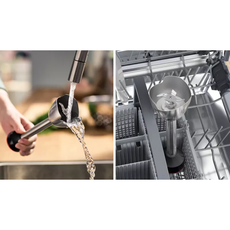 Bosch Serie 4 MSM4W210 Μίξερ 0,6 L Ραβδομπλέντερ 600 W Μαύρο, Λευκό