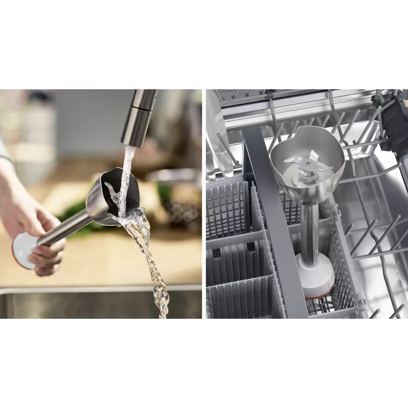 Bosch Serie 4 MSM4W210 Μίξερ 0,6 L Ραβδομπλέντερ 600 W Μαύρο, Λευκό