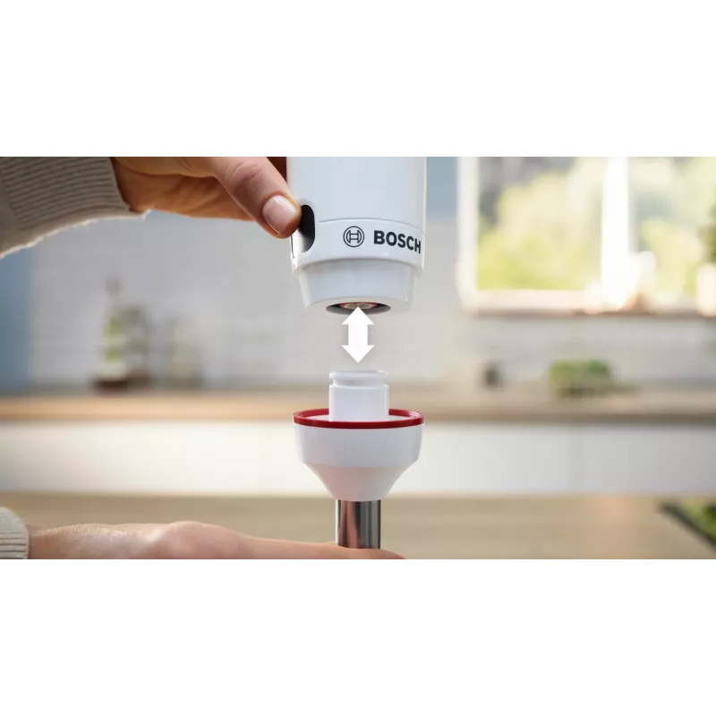 Bosch Serie 4 MSM4W210 Μίξερ 0,6 L Ραβδομπλέντερ 600 W Μαύρο, Λευκό