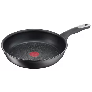 Τηγάνι Tefal Unlimited G2550672 – τηγάνι πολλαπλών χρήσεων στρογγυλό 28 cm, αλουμίνιο, αντικολλητικό, Thermo-Spot