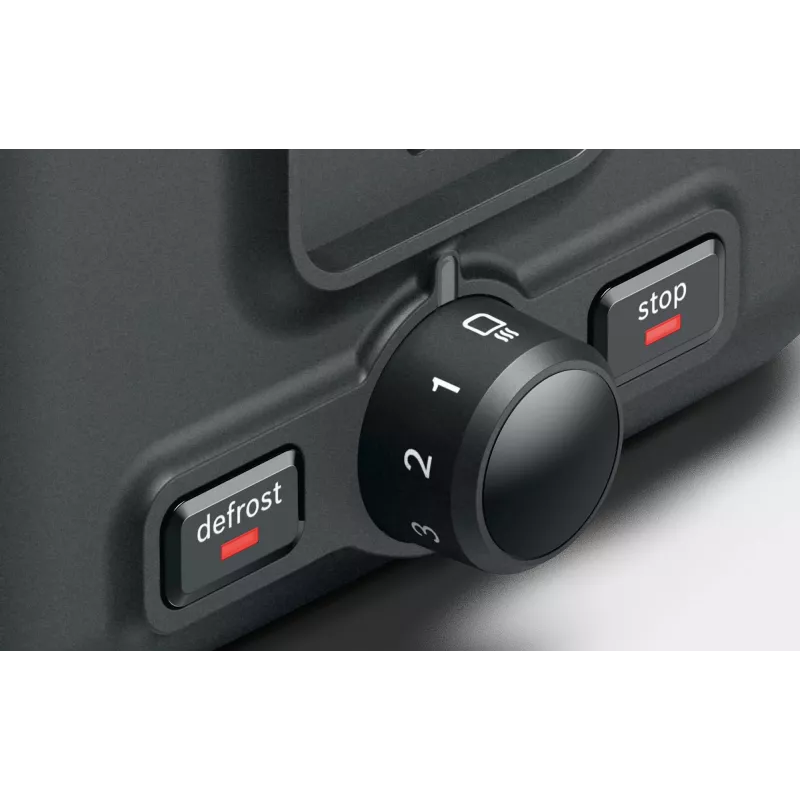 Τοστιέρα Bosch TAT3P424 2 φέτες 970 W Μαύρο, Κόκκινο