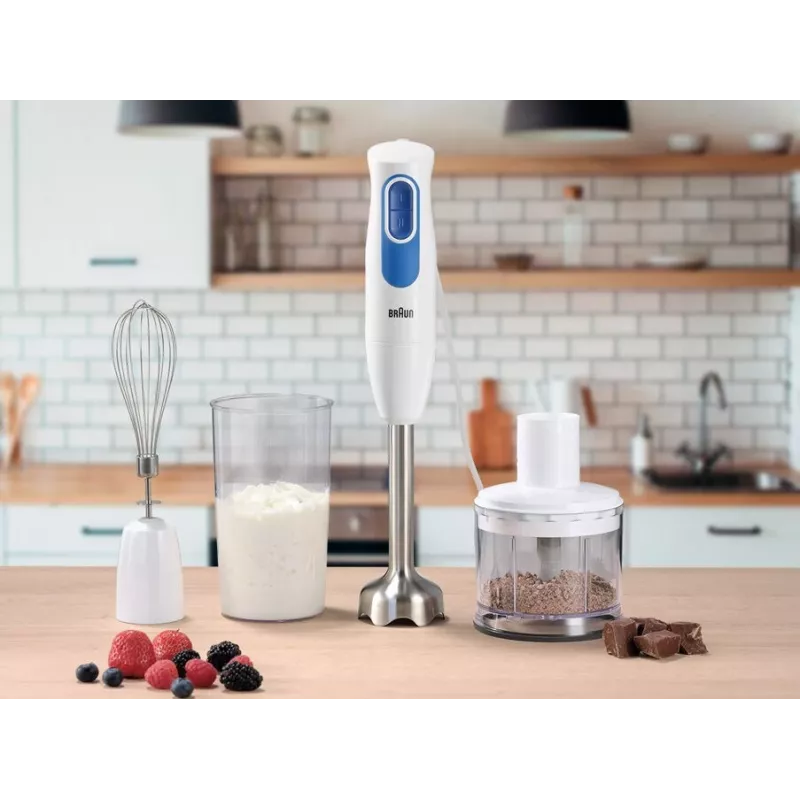 Braun MultiQuick 2 MQ20236MWH 0,5 L ραβδομπλέντερ 600 W μπλε, λευκό