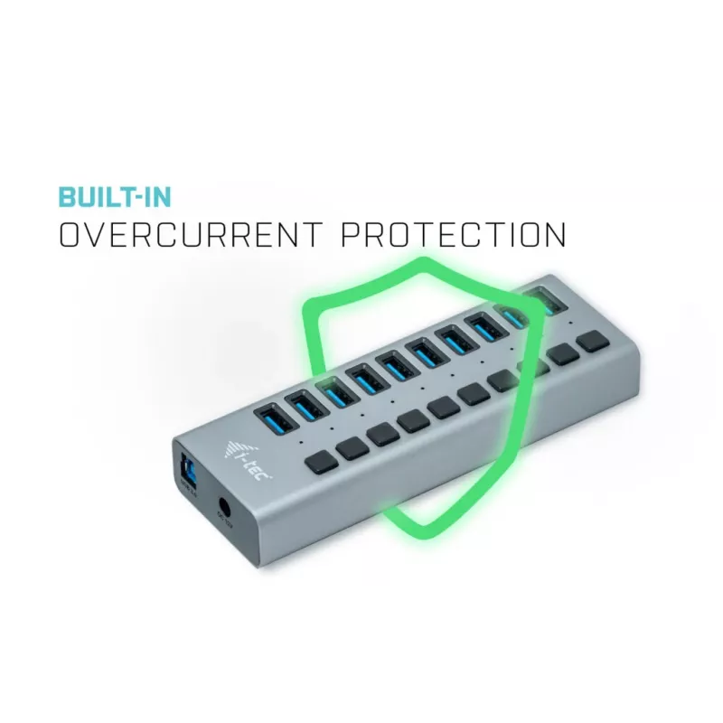 i-tec USB 3.0 Charging HUB 10 Port + τροφοδοτικό 48 W