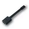 DELL USB-C - USB-A 3.0 καλώδιο δεδομένων 0,131 m μαύρο