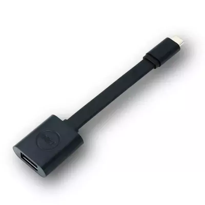DELL USB-C - USB-A 3.0 καλώδιο δεδομένων 0,131 m μαύρο