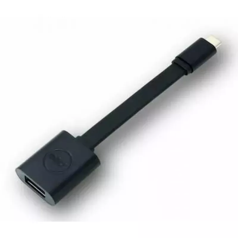 DELL USB-C - USB-A 3.0 καλώδιο δεδομένων 0,131 m μαύρο