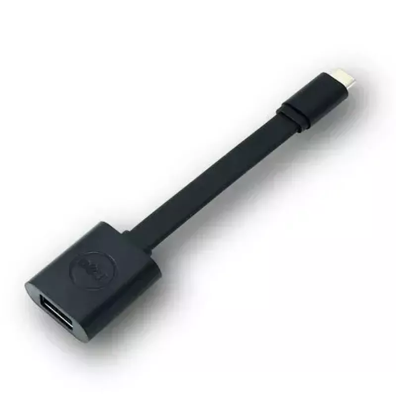 DELL USB-C - USB-A 3.0 καλώδιο δεδομένων 0,131 m μαύρο
