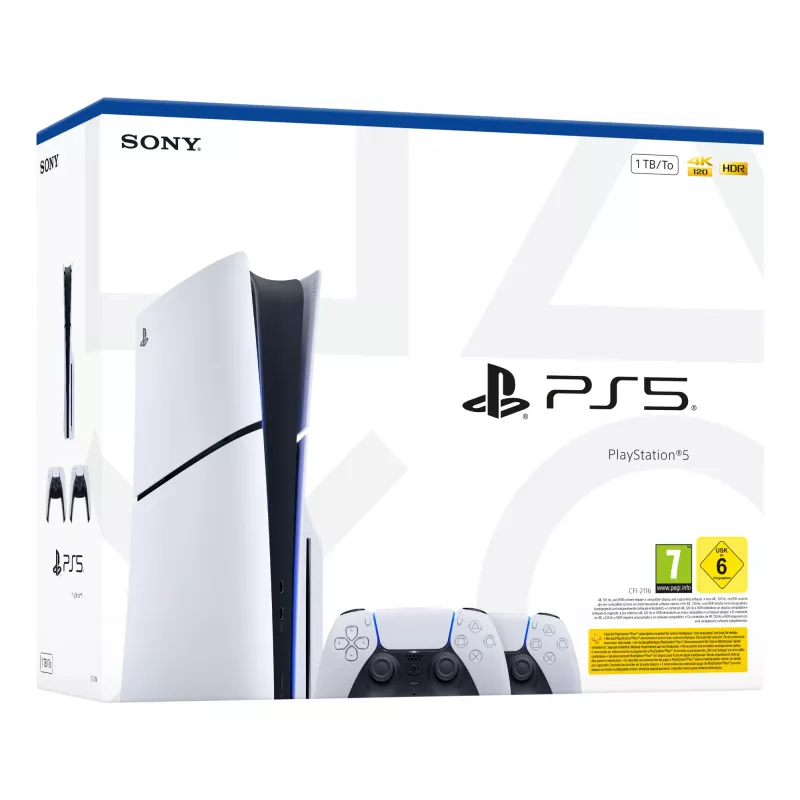 Sony 1000050116 Κονσόλα παιχνιδιών 1 TB Wi-Fi μαύρο, λευκό