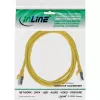 Καλώδιο Patch InLine F/UTP Cat.5e κίτρινο 1m