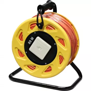 Καρούλι καλωδίου LAN InLine, Cat.6A, S/FTP, 80m