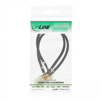 InLine Εσωτερικό καλώδιο τροφοδοσίας 2x4-pin βύσμα / 8-pin υποδοχή motherboard 0,30m