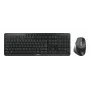 CHERRY Stream desktop ultimate Πληκτρολόγιο Ποντίκι με Home/Office USB + RF Wireless + Bluetooth QWERTZ Γερμανικό Μαύρο