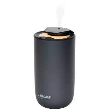 InLine Aroma Diffuser Home & Car, χωρίς νερό, φωτισμός διάθεσης, επαναφορτιζόμενη μπαταρία (40141)