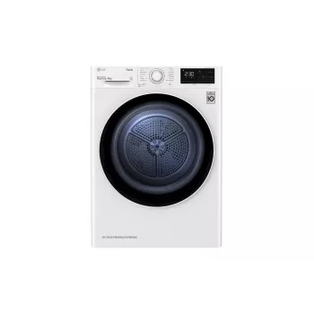 LG RH80V3AV6N Στεγνωτήριο με αντλία θερμότητας Ελεύθερο Μπροστινή φόρτωση 8 kg Λευκό