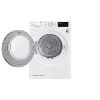 LG RH80V3AV6N Στεγνωτήριο με αντλία θερμότητας Ελεύθερο Μπροστινή φόρτωση 8 kg Λευκό