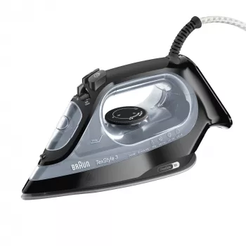Braun TexStyle 3 SI3055BK Σίδερο ατμού κεραμική πλάκα 2400 W Μαύρο