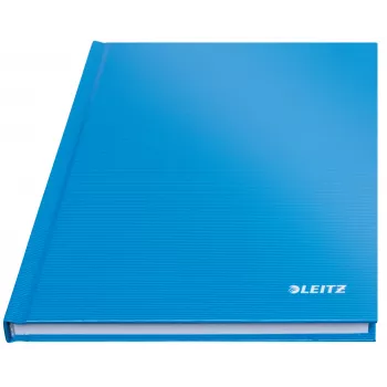Leitz Σημειωματάριο Solid Hardcover A5 καρό 90 g/m² 80 φύλλα, Μονόχρωμο, Μπλε, A5, 80 φύλλα, Γυαλιστερό, 80 g/m²