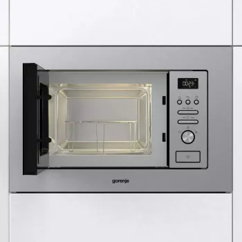 Gorenje BM201AG1X Εντοιχιζόμενη μικροκυματική φούρνος γκριλ από ανοξείδωτο χάλυβα 20 L 800 W
